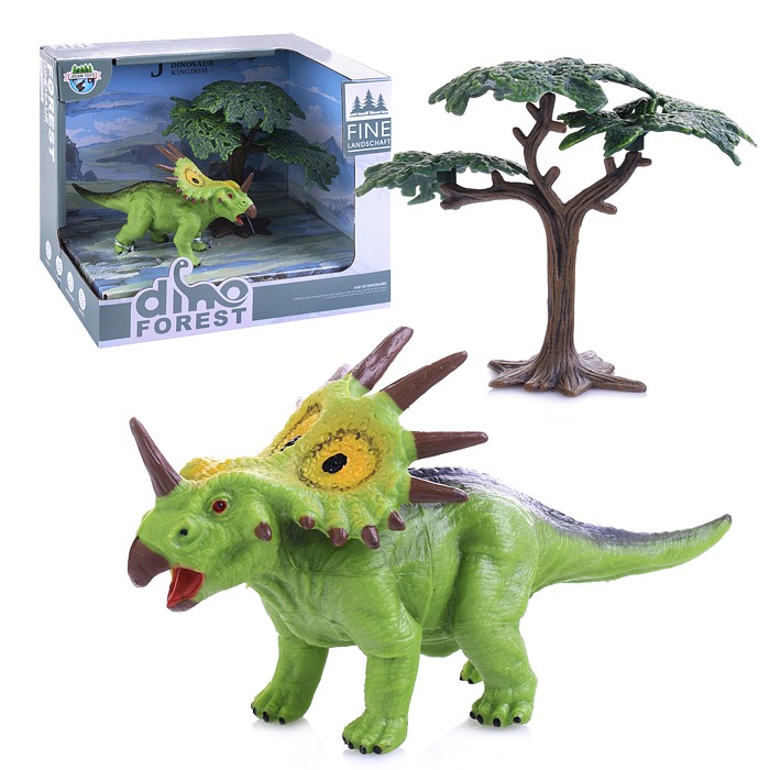 картинка Набор игрушек ПВХ, 2 шт, ПВХ, в коробке, "Динозавр", JS10-16 от магазина Альфанит в Кунгуре