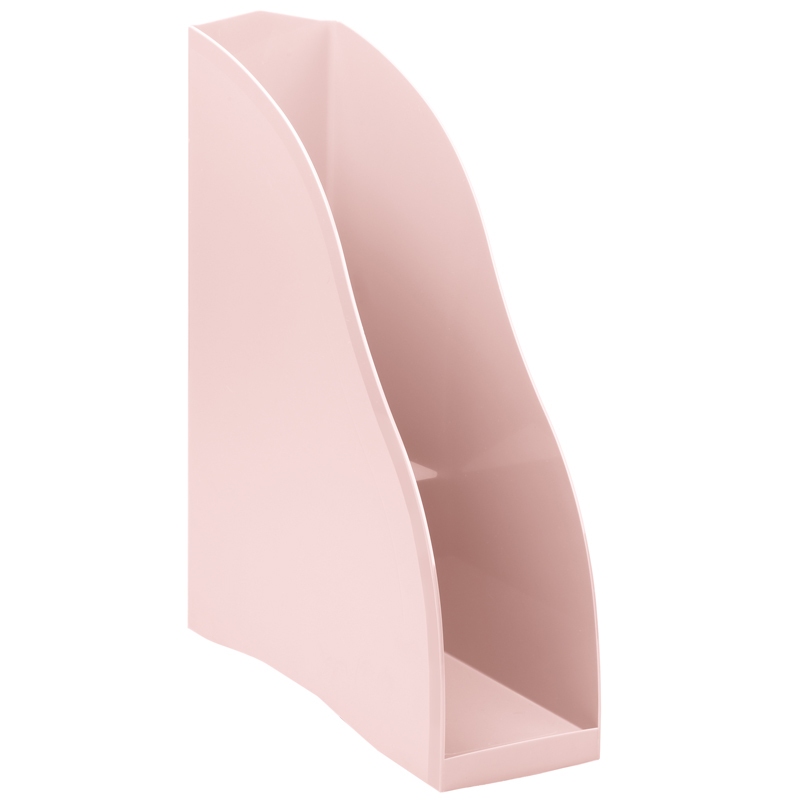 картинка Лоток для бумаг вертикальный 1 отдел, 315*260*85 мм, пластик, розовый, "Космос. Voyage. Paris", СТАМ от магазина Альфанит в Кунгуре