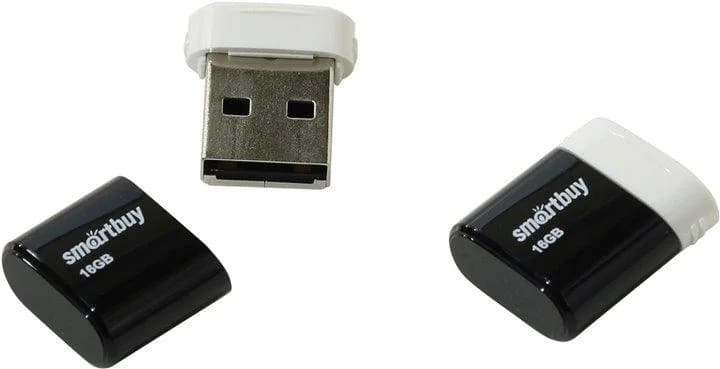 картинка Флеш-диск SmartBuy 16 GB, LARA, черный, SB16GBLARA-K от магазина Альфанит в Кунгуре