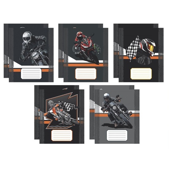 картинка Тетрадь 24 л, А5, линия, "Racing", Calligrata, 9799406 от магазина Альфанит в Кунгуре