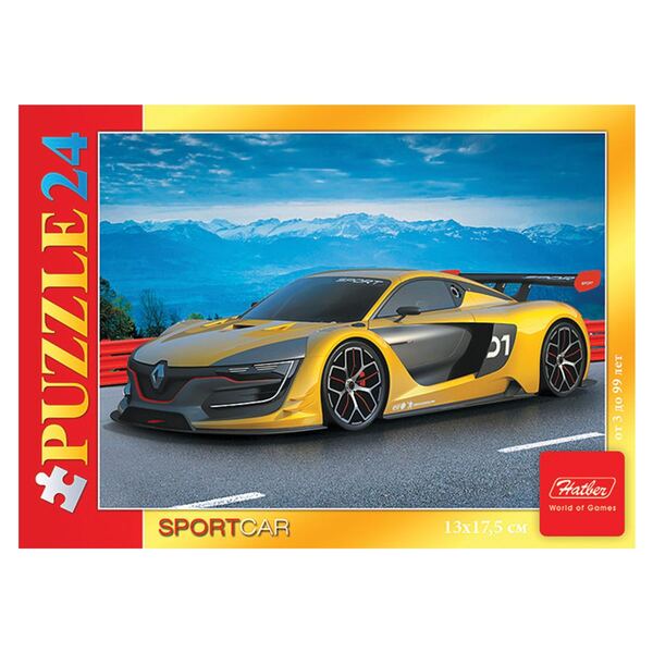 картинка Пазл 24 эл., "Sport Car", Hatber, 24П35 от магазина Альфанит в Кунгуре