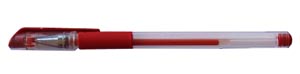 картинка Ручка гелевая, 0,7 мм, красная, корп. прозрачный, грип, "Everyday", 2452 от магазина Альфанит в Кунгуре