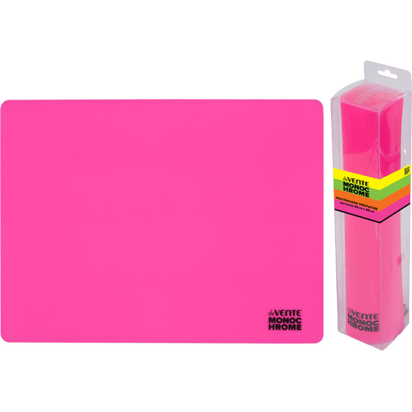 картинка Настольное покрытие, 40*30 см, силиконовое, розовый неон, "Monochrome", deVente, 8061011 от магазина Альфанит в Кунгуре