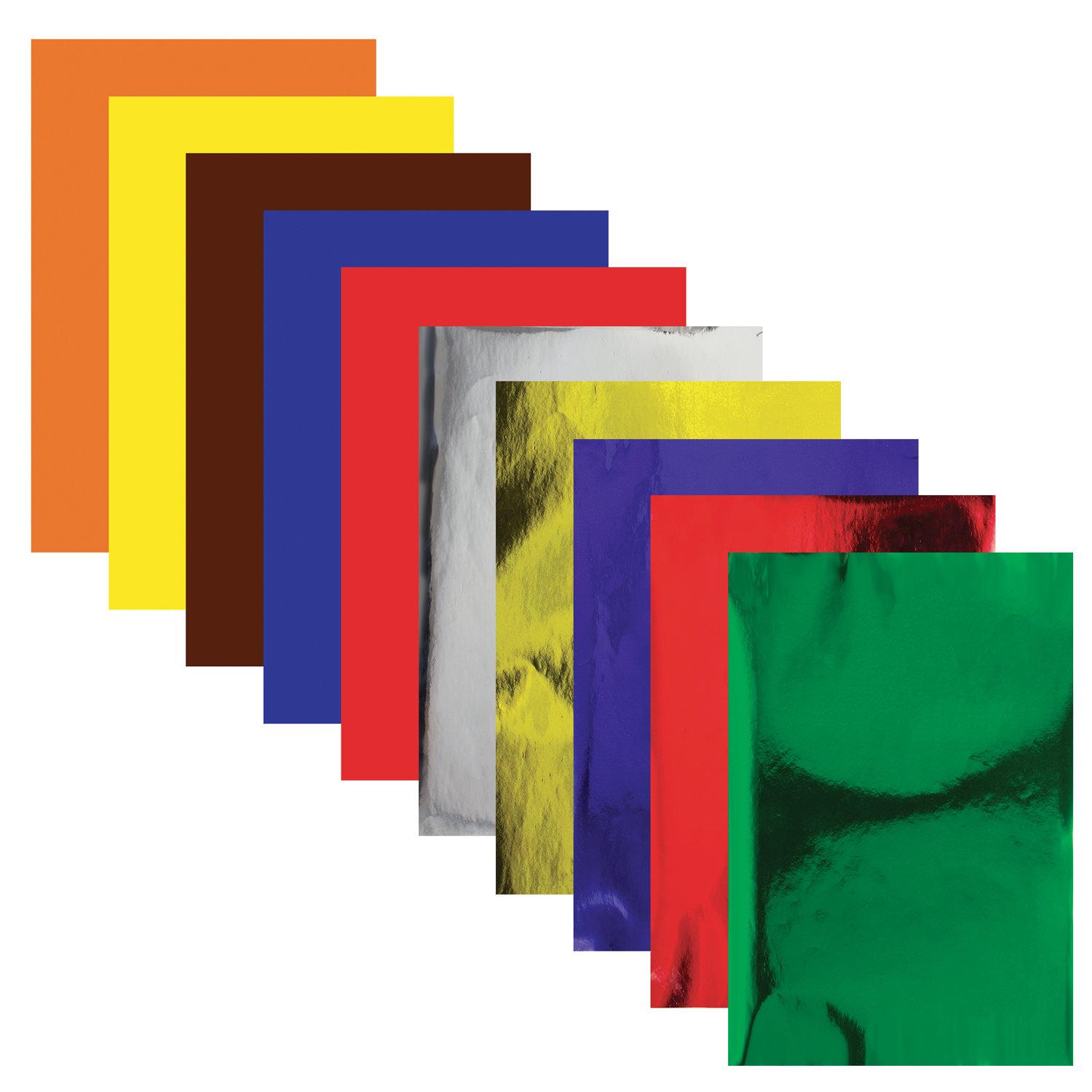 картинка Бумага цветная самоклеящаяся, А4, 10 л, 10 цв, 80 г/м2, мелованная, Юнландия, 129285 от магазина Альфанит в Кунгуре