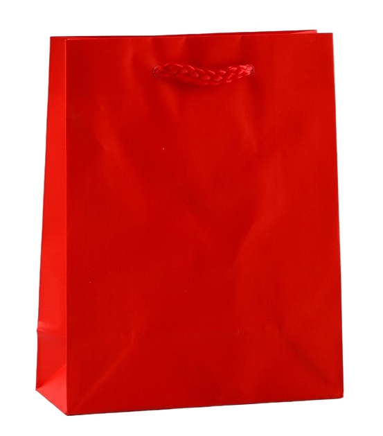 картинка Пакет подарочный, 12*15*5,5 см, ручка-шнур, бумага ламинированная, "Красный", 6582784 от магазина Альфанит в Кунгуре