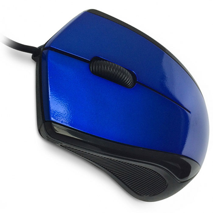 картинка Мышь проводная CBR CM 100, 1200 dpi, USB, синий, CM 100 Blue от магазина Альфанит в Кунгуре