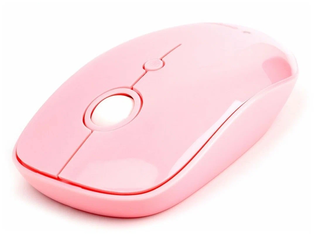 картинка Мышь беспроводная Gembird MUSW-390, 1000-1600 dpi, USB, розовый от магазина Альфанит в Кунгуре