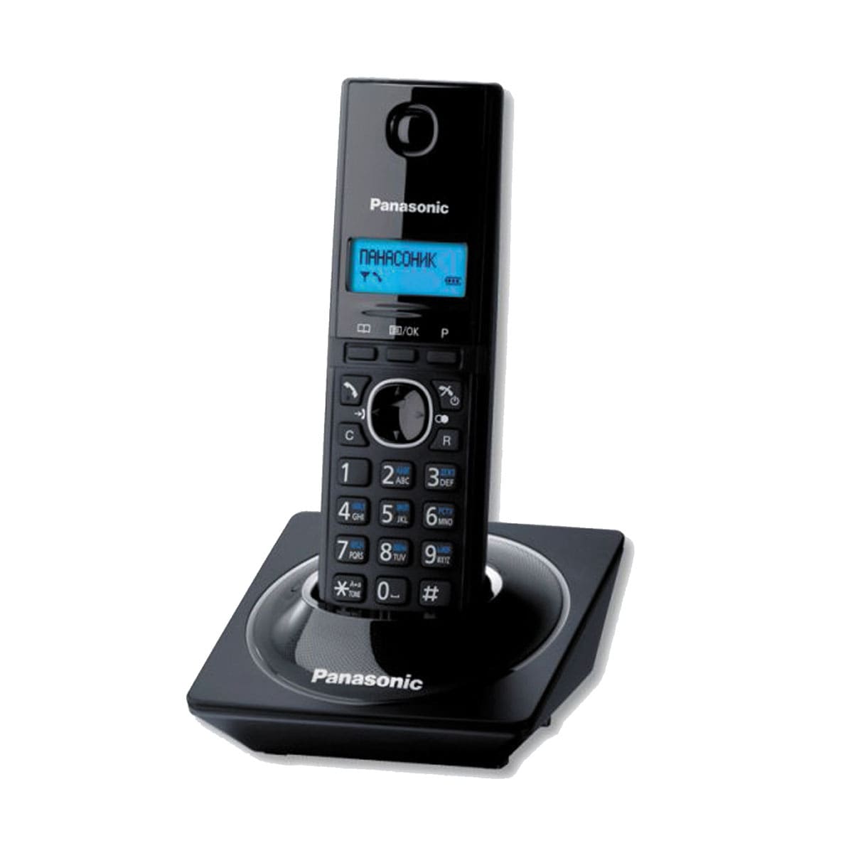 картинка Радиотелефон Panasonic KX-TG1711RUB, черный от магазина Альфанит в Кунгуре