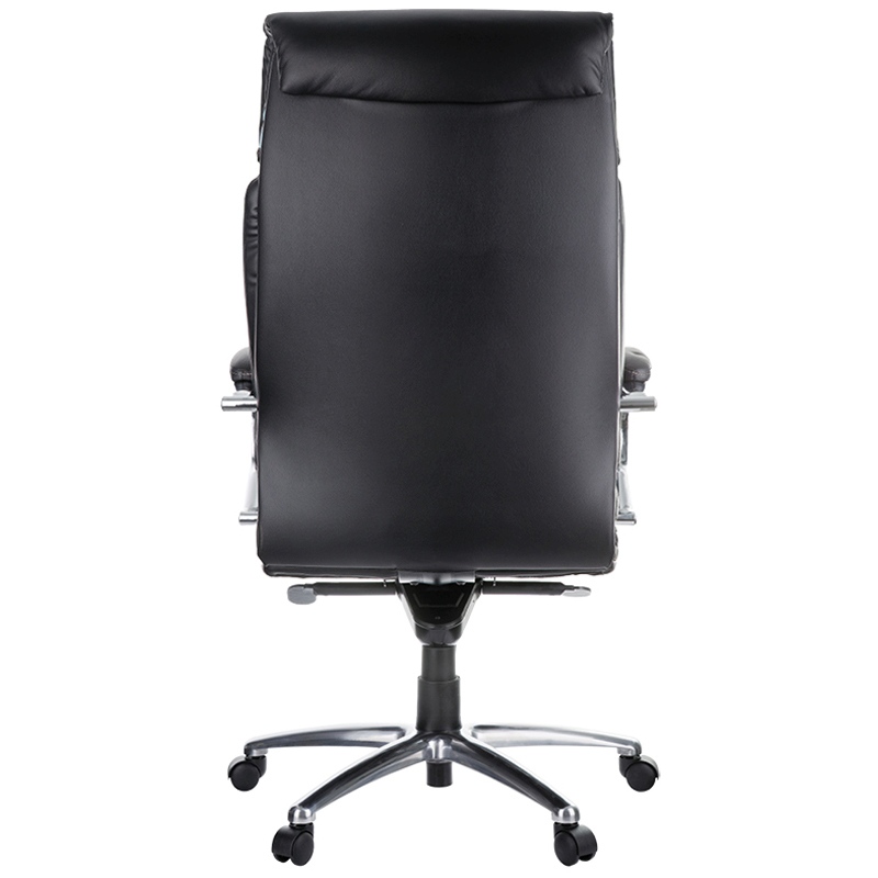 картинка Кресло руководителя Helmi "Strength HL-ES04", кожа натуральная, черный, прочный, 282340 от магазина Альфанит в Кунгуре