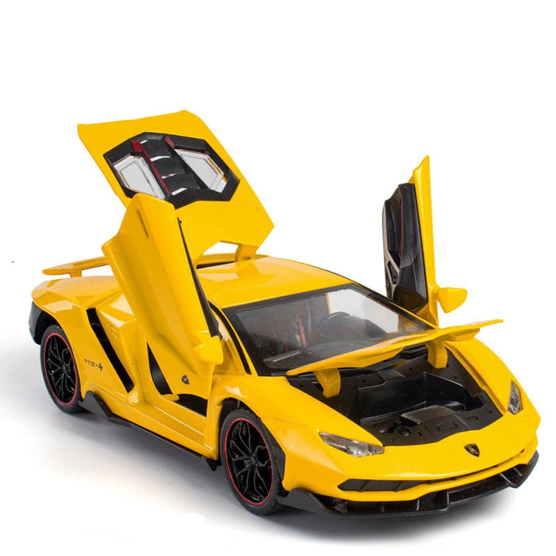 картинка Машина, 27*12 см, инерция, свет, звук, металл, ассорти, "LAMBORGHINI", MS920 от магазина Альфанит в Кунгуре