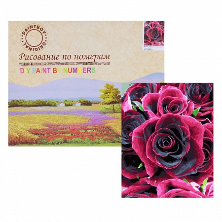 картинка Картина по номерам, 40*50 см, "Экзотические розы", GX27226 от магазина Альфанит в Кунгуре