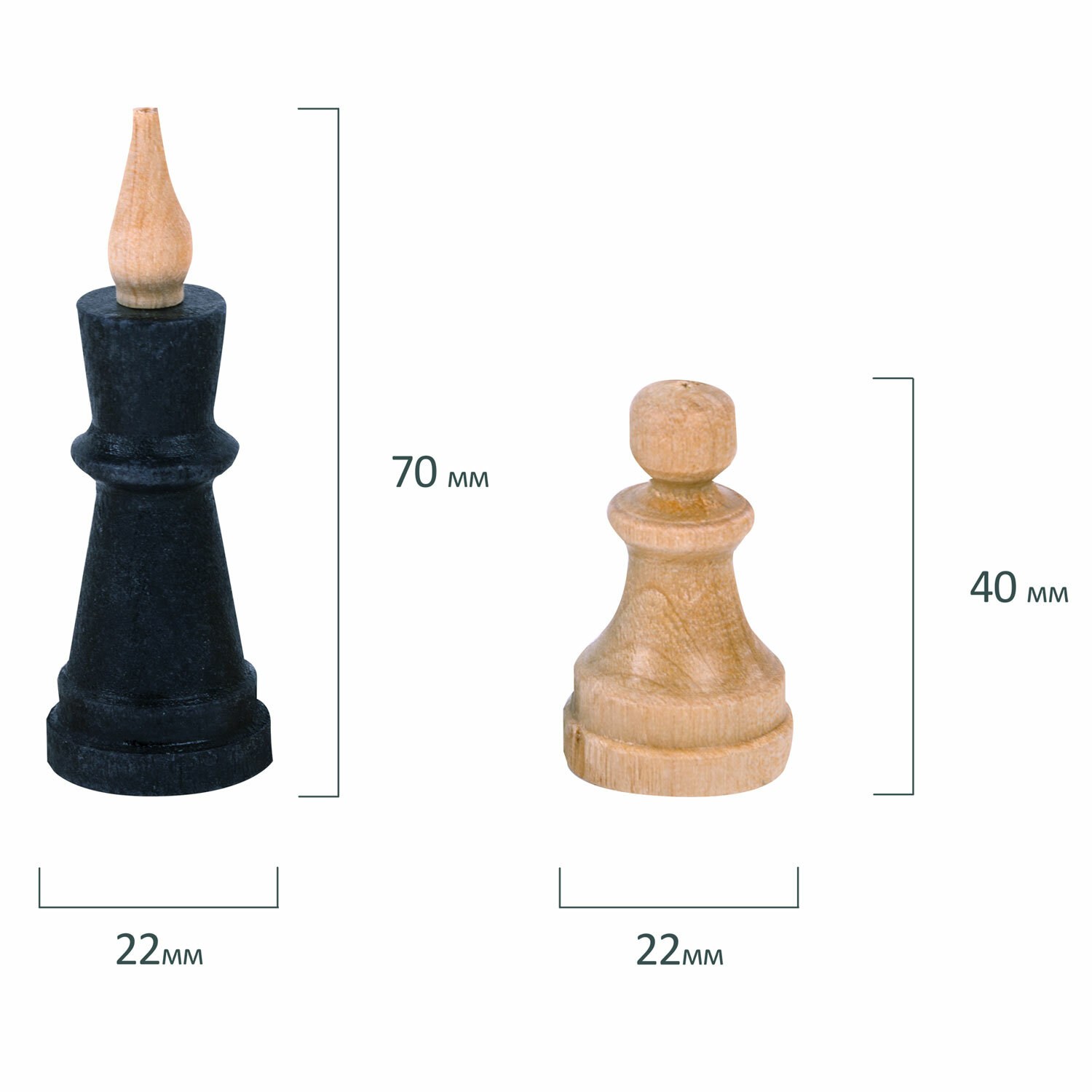 картинка Шахматы, 29*29 см, дерево, "Классические", Золотая сказка, 664669 от магазина Альфанит в Кунгуре