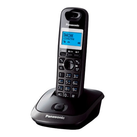 картинка Радиотелефон DECT Panasonic KX-TG2511RUT темно-серый металлик от магазина Альфанит в Кунгуре