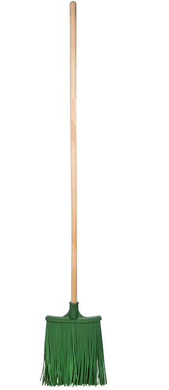 картинка Метла, 120 см, с деревянным черенком, плоская, OfficeClean, 281349 от магазина Альфанит в Кунгуре