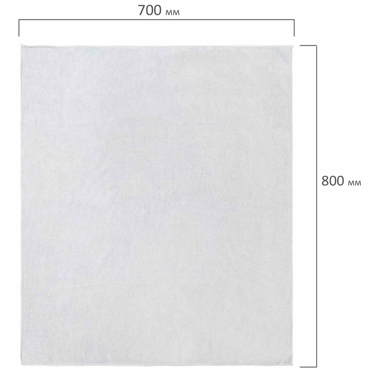картинка Тряпка для пола, 70*80 см, 220 г/м2, микрофибра, "Overlock Grey Colour", LAIMA, 608223 от магазина Альфанит в Кунгуре
