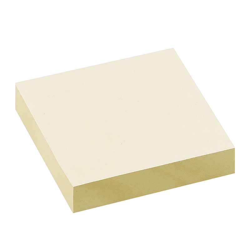 картинка Бумага для заметок с клеевым краем, 5*5 см, 100 л, желтый, OfficeSpace, 269560 от магазина Альфанит в Кунгуре
