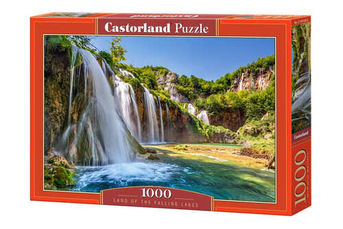 картинка Пазл 1000 эл., "Водопад Хорватия", CastorLand, C-104185 от магазина Альфанит в Кунгуре