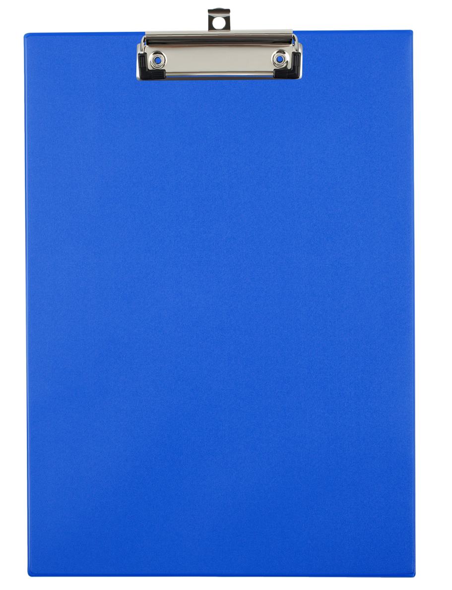 картинка Доска-планшет с верхним прижимом, А4, 200 мкм, ПВХ, синий, OfficeSpace, 3034502 от магазина Альфанит в Кунгуре