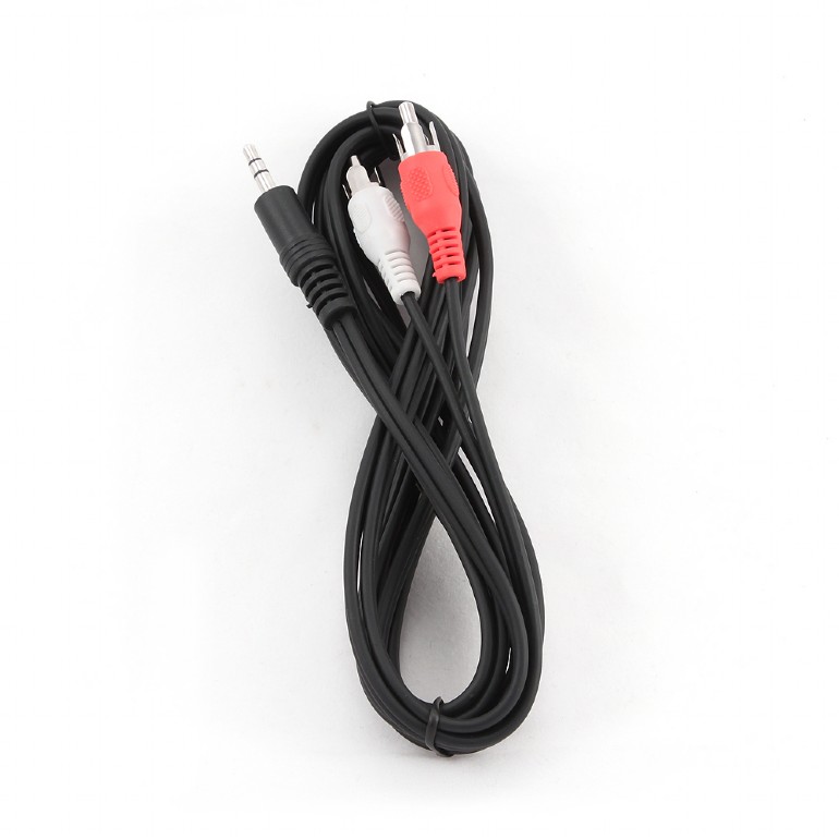 картинка Кабель 3.5Jack(M) - 2xRCA(M) 2.5м (CCA-458-2.5M) (Gembird) от магазина Альфанит в Кунгуре
