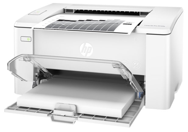 картинка Лазерный принтер HP LaserJet Pro M104W (технология печати: лазерный, черно-белый, формат: A4, максимальная скорость печати (ЧБ) 22стр/мин, USB,WiFi) от магазина Альфанит в Кунгуре