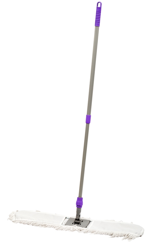 картинка Швабра, 125 см, насадка МОП, хлопок, OfficeClean, 303076 от магазина Альфанит в Кунгуре