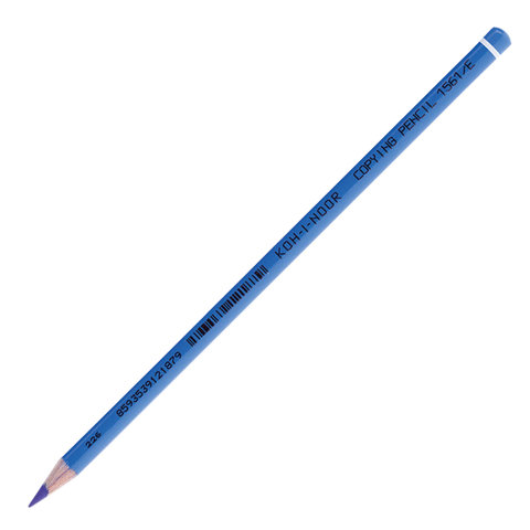 картинка Карандаш химический, 175 мм, грифель 3 мм, синий, KOH-I-NOOR, 156100E004KS от магазина Альфанит в Кунгуре