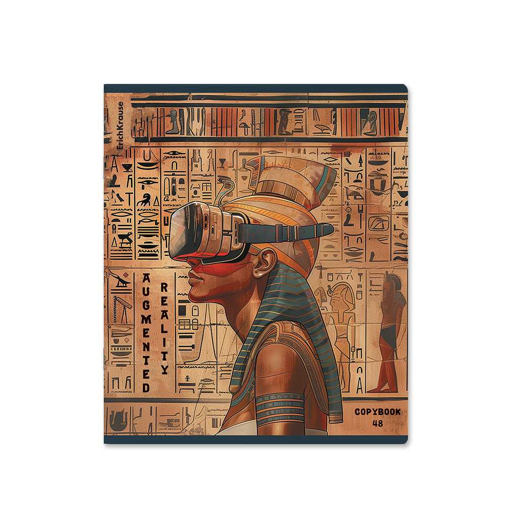 картинка Тетрадь 48 л, А5, клетка, "Newgypt", Erich Krause, 63304 от магазина Альфанит в Кунгуре