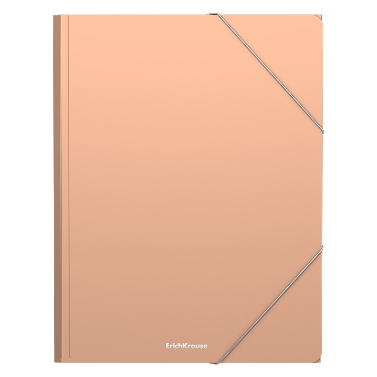 картинка Папка на резинке, А4, 600 мкм, пластик, персиковый, "Matt Pastel Bloom", Erich Krause, 61202/02 от магазина Альфанит в Кунгуре
