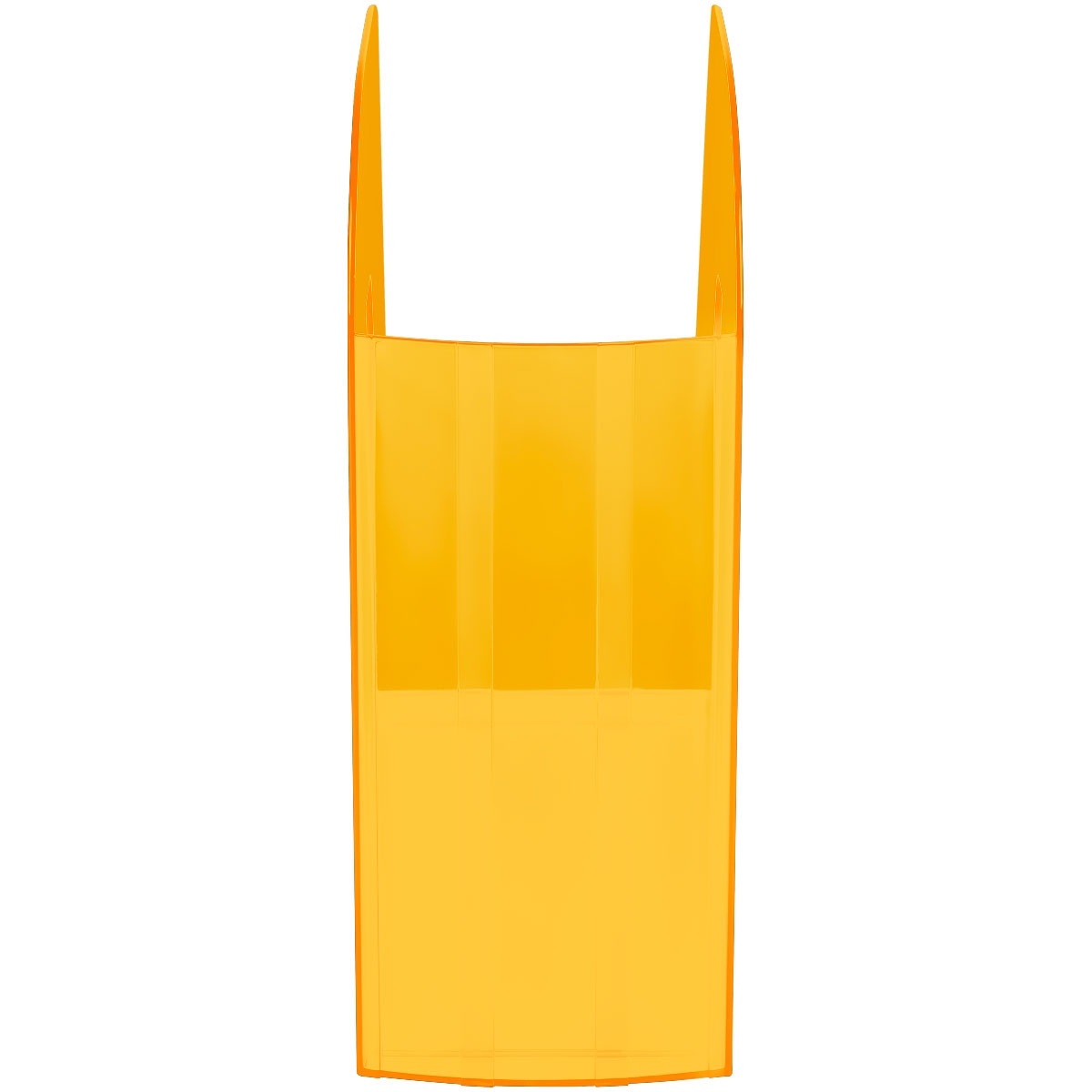 картинка Лоток для бумаг вертикальный 1 отдел, 90 мм, пластик, оранжевый тонированный, "Фаворит", СТАММ, ЛТВ-31557 от магазина Альфанит в Кунгуре