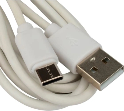 картинка Кабель соединительный Гарнизон USB A (M) — USB Type C, 1,8 м, белый, GCC-USB2-AMCM-6-W от магазина Альфанит в Кунгуре