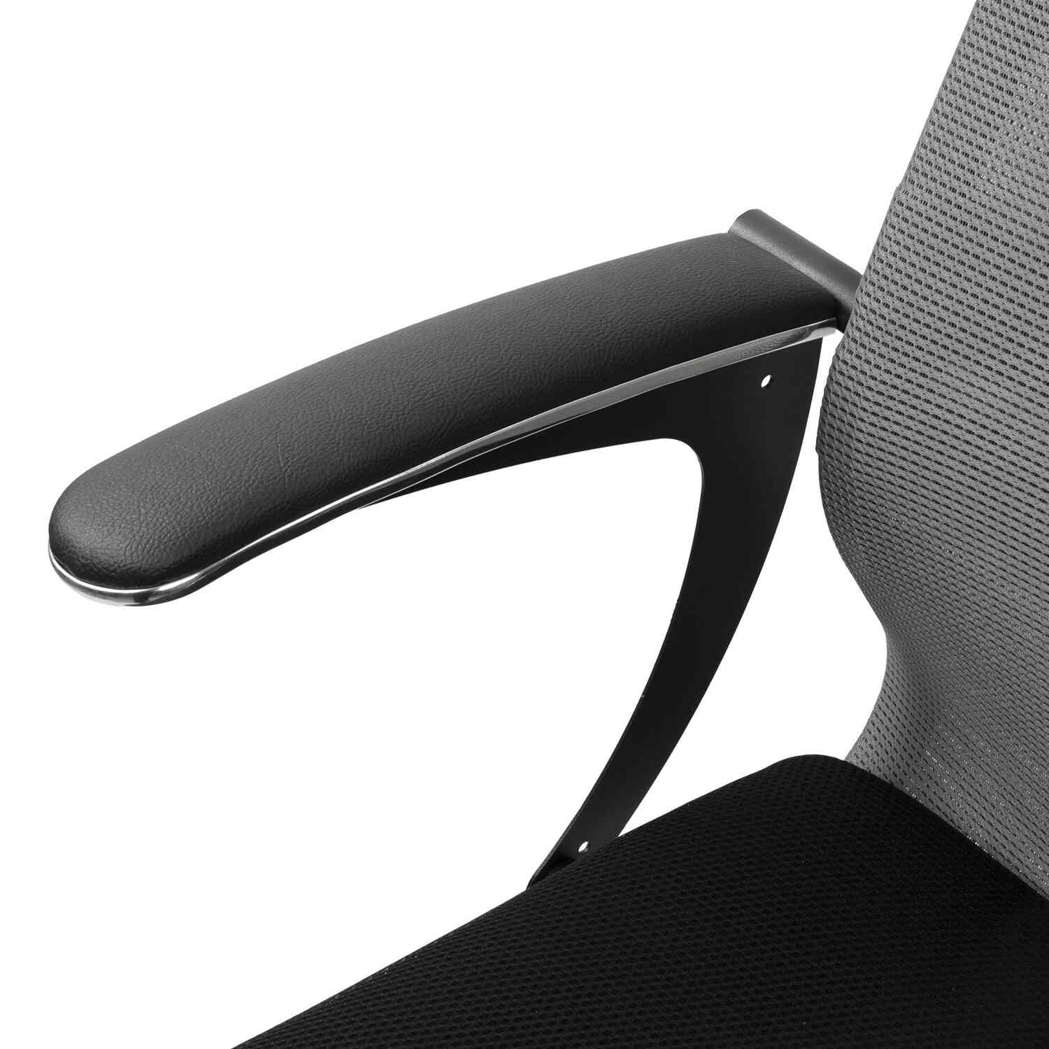 картинка Кресло офисное BRABIX "Ultimate EX-801", сетка, черный/серый, 532918 от магазина Альфанит в Кунгуре