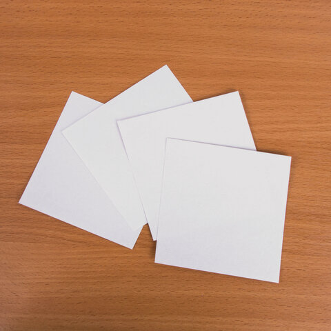 картинка Блок для записи непроклеенный, 9*9*9 см, белый, STAFF, 126575 от магазина Альфанит в Кунгуре