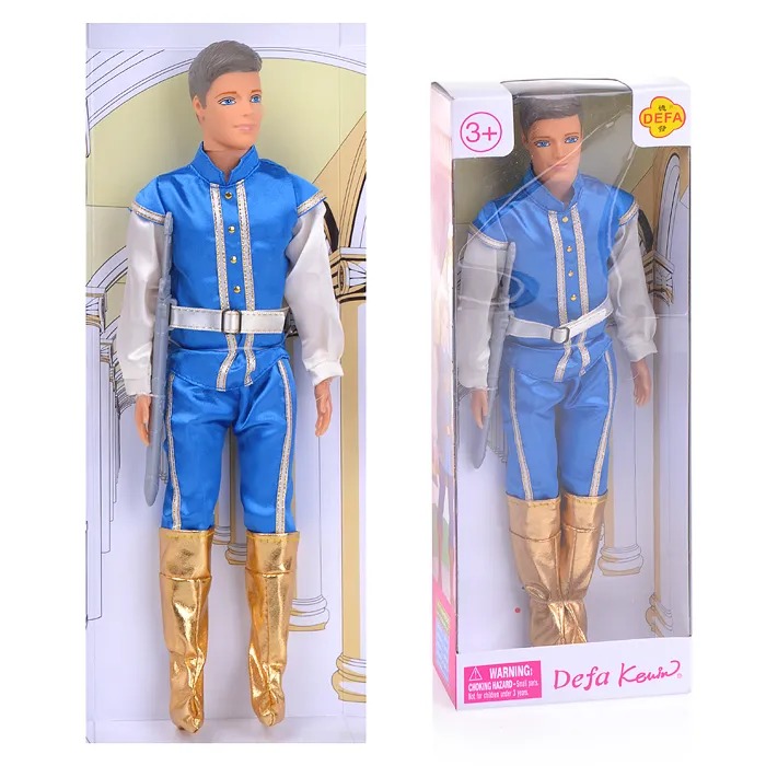 картинка Кукла, 30 см, с аксессуарами, с мечом, "Принц", 8374 от магазина Альфанит в Кунгуре