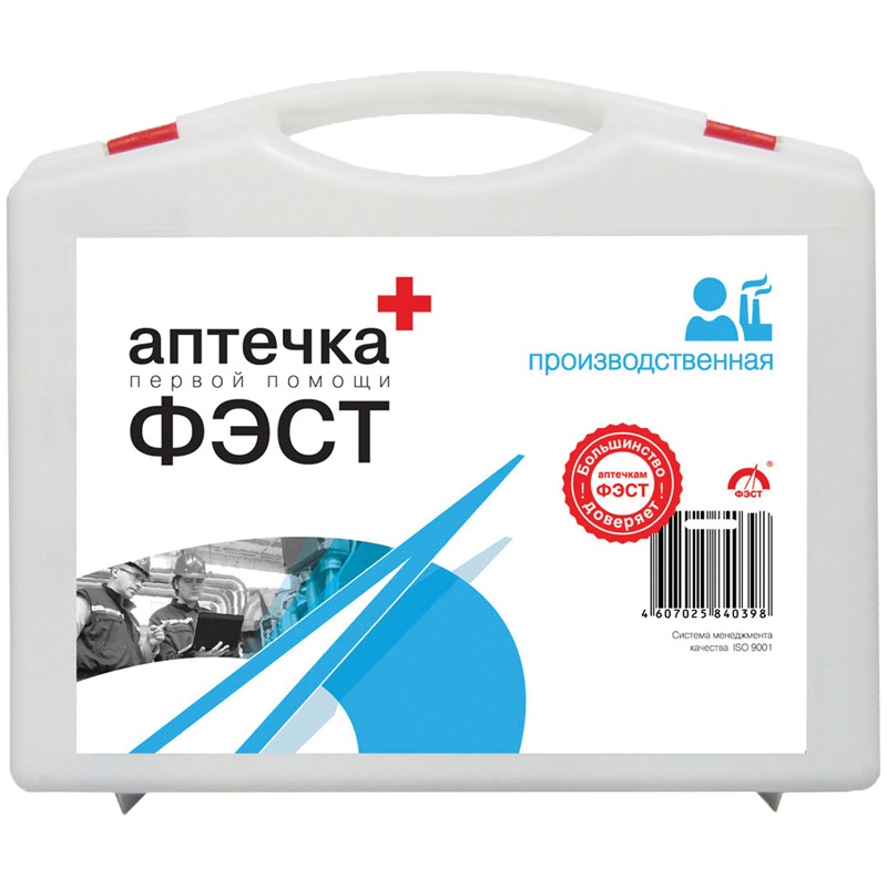 картинка Аптечка первой помощи производственная ФЭСТ, до 30 человек, фурляр-полистирол, №7.1, 1036 от магазина Альфанит в Кунгуре