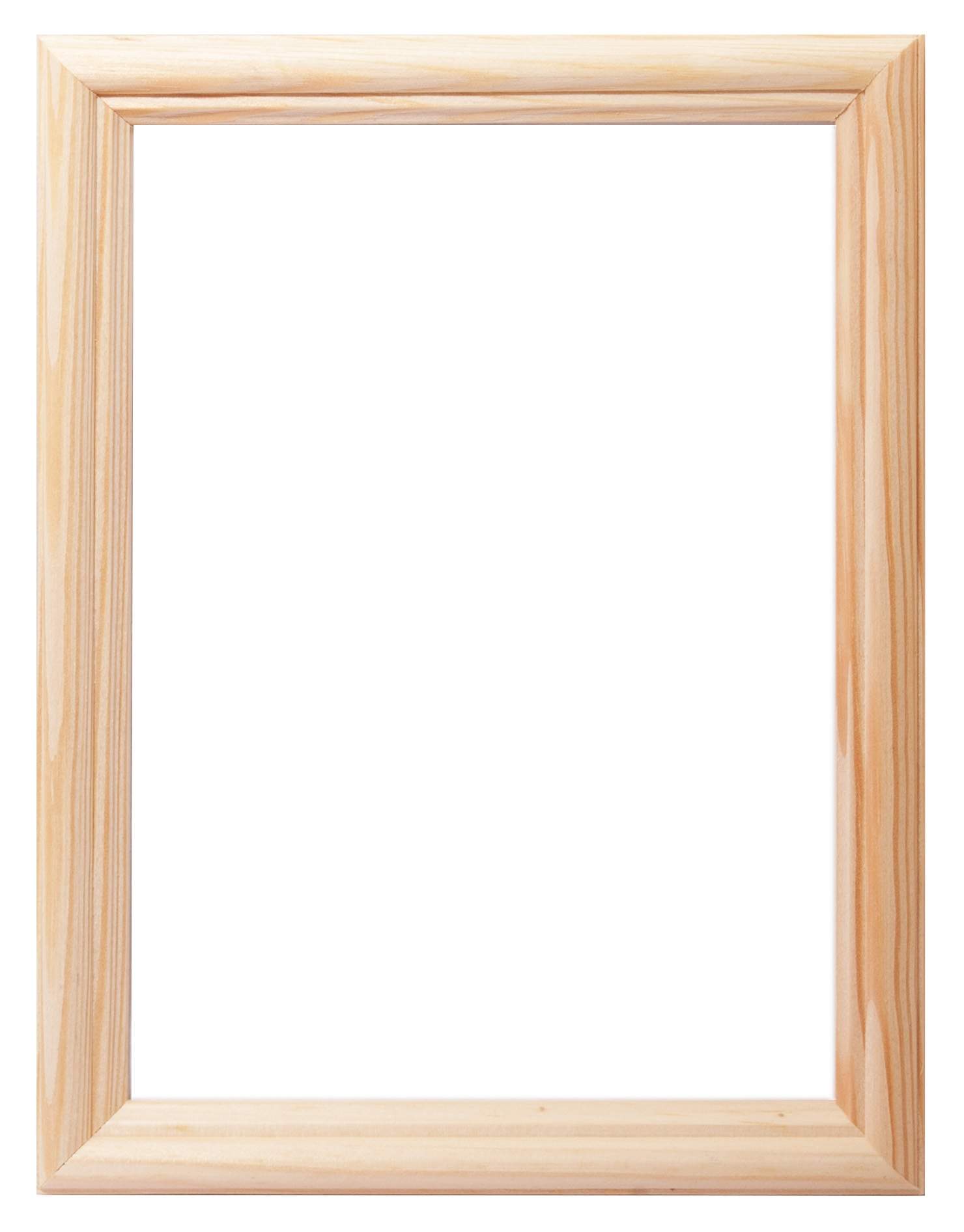 картинка Фоторамка 13*18 см, багет 17 мм, сосна, белое дерево, Рязанский рамочный завод, 1700 от магазина Альфанит в Кунгуре