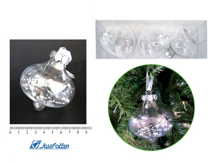 картинка Набор шаров, 3 шт, 8 см, пластик, "Юла", Josef Otten, 5247 от магазина Альфанит в Кунгуре