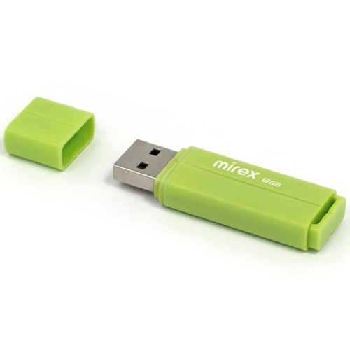 картинка Флеш-диск Mirex 4 GB USB 2.0, зеленый, 13600-FMULGN08 от магазина Альфанит в Кунгуре