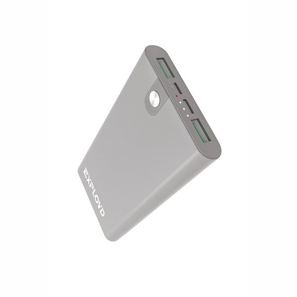картинка Портативный аккумулятор Exployd Classic, 10000 мАч, 2*USB, 1*micro-USB, черный, EX-PB-905 от магазина Альфанит в Кунгуре
