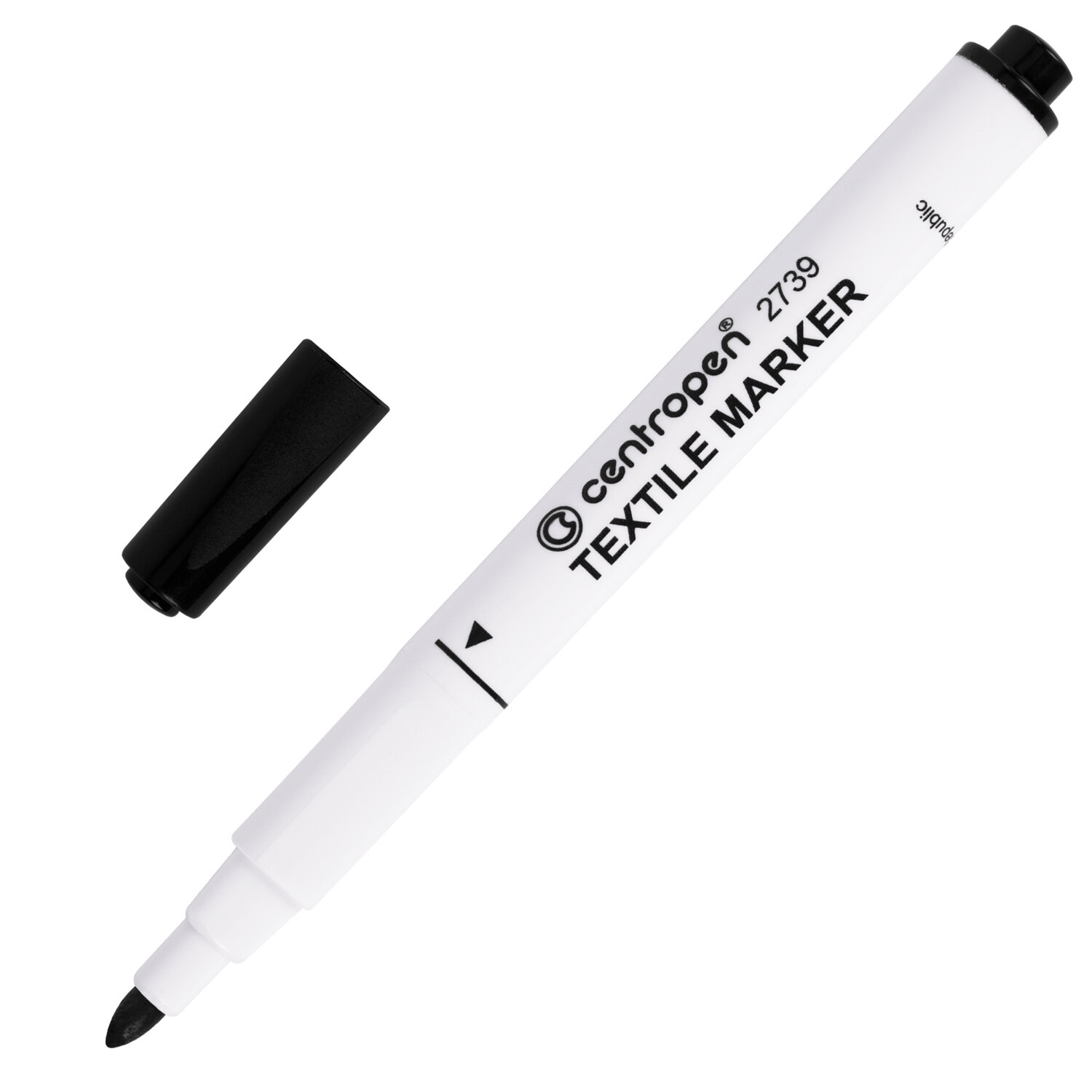 картинка Маркеры по ткани 10 цв, 1,8 мм, "Textil Marker 2739", CENTROPEN, 5 2739 1001 от магазина Альфанит в Кунгуре