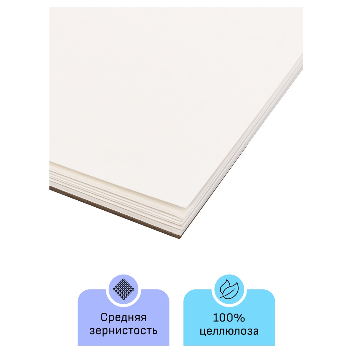 картинка Альбом для гуаши и акрила, А3, 12 л, 180 г/м2, спираль, среднее зерно, белый, "Студия", Гамма, 30A01S712W от магазина Альфанит в Кунгуре