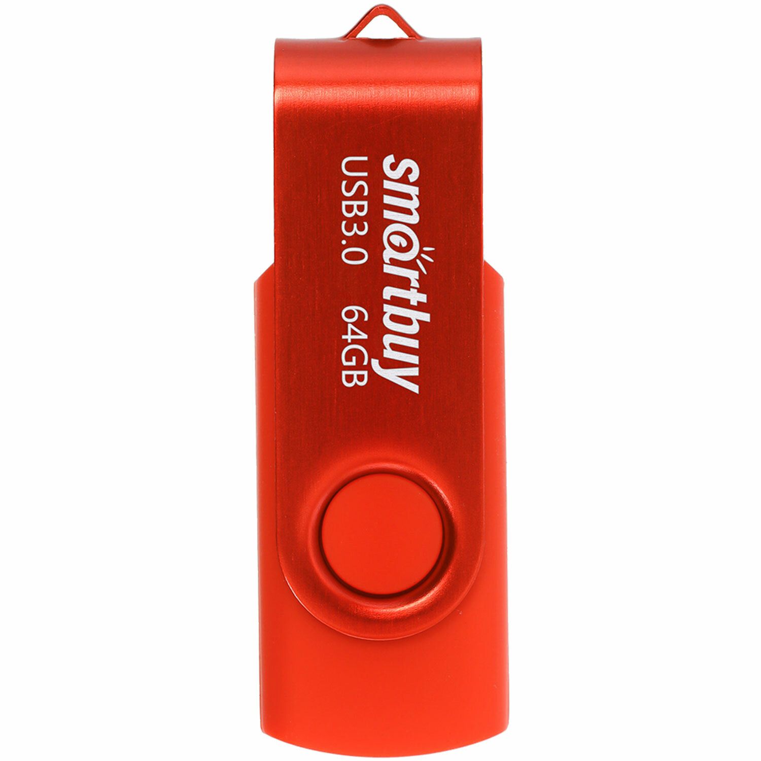 картинка Флеш-диск SmartBuy 64 GB USB 3.0, Twist, красный, SB064GB3TWR от магазина Альфанит в Кунгуре