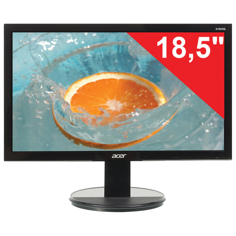 картинка Монитор 18.5" Acer K192HQLb (1366x768) от магазина Альфанит в Кунгуре
