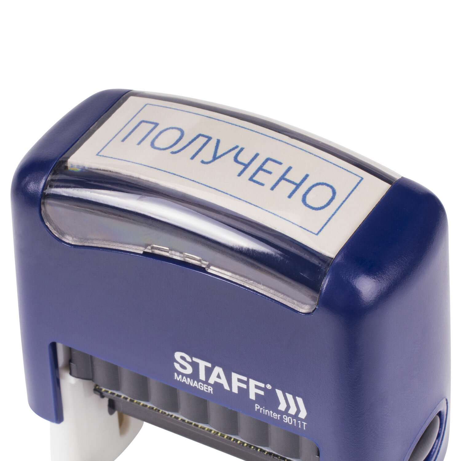 картинка Штамп 38*14 мм, получено, "Printer 9011T", STAFF, 237422 от магазина Альфанит в Кунгуре