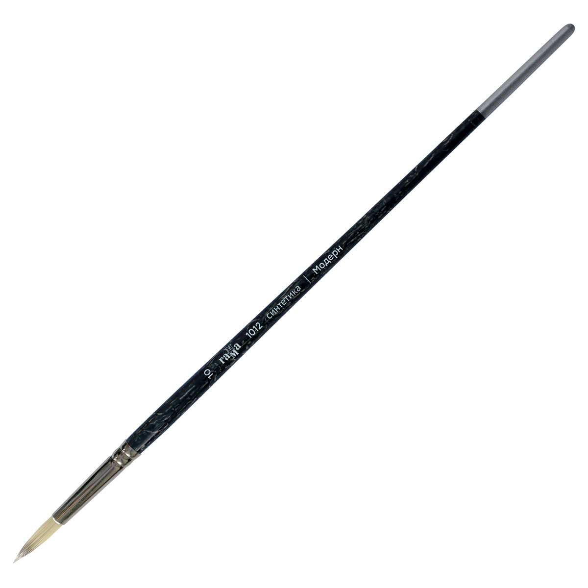 картинка Кисть художественная № 10, синтетика, круглая, длинная ручка, "Модерн", Гамма, 1012010 от магазина Альфанит в Кунгуре