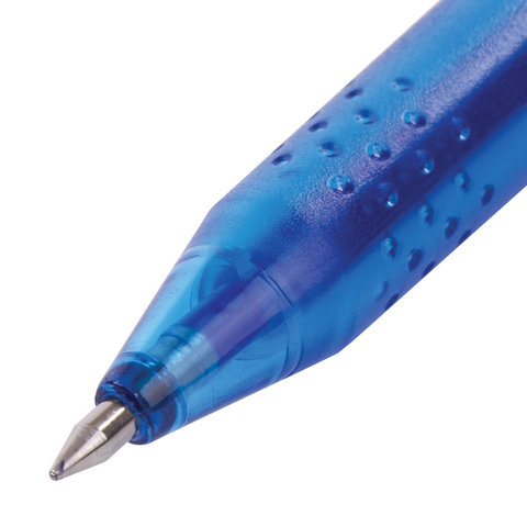 картинка Ручка гелевая стираемая, 0,5 мм, синяя, BRAUBERG, 142823 от магазина Альфанит в Кунгуре