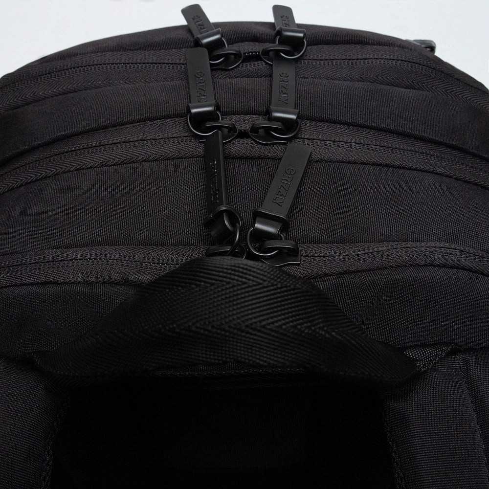 картинка Рюкзак, 3 отдела, 3 кармана, 31*44*21 см, черный, эргономичная спинка, Grizzly, RQ-406-1/1 от магазина Альфанит в Кунгуре