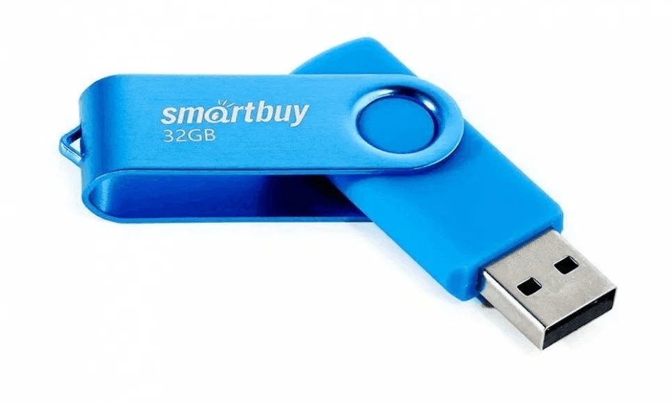 картинка Флеш-диск SmartBuy 32 GB, Twist, синий, SB032GB2TWB от магазина Альфанит в Кунгуре