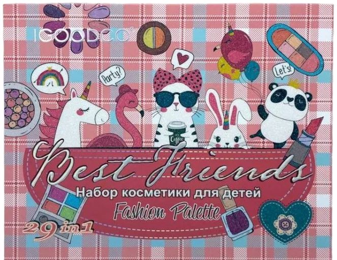 картинка Набор детской декоративной косметики, 23*18 см, 29 в 1, IGOODCO, LK2845 от магазина Альфанит в Кунгуре