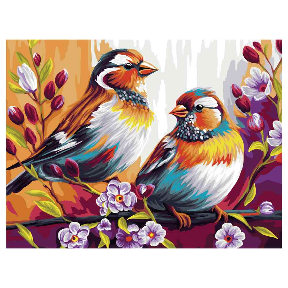 картинка Картина по номерам, 40*50 см, на подрамнике, "Птицы", Три совы, КХ4050_53928 от магазина Альфанит в Кунгуре