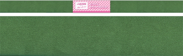 картинка Бумага крепированная, 50*250 см, 1 л, 32 г/м2, зеленый, рулон, Attomex/deVente, 8040721 от магазина Альфанит в Кунгуре